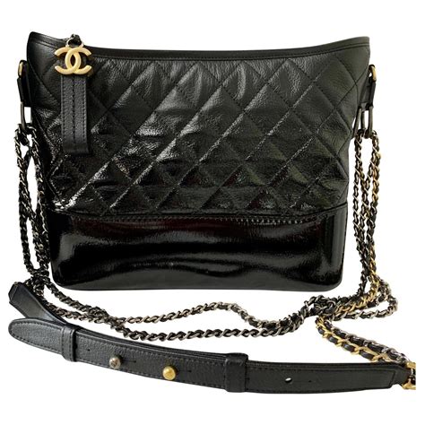 chanel black gabrielle bag